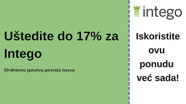 Intego antivirusni kupon s popustom od 17% i povratom novca u roku od 30 dana