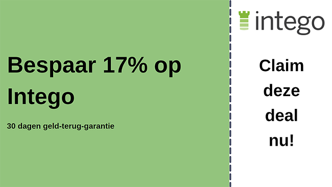 Intego antivirus kortingsbon met 17% korting en 30 dagen geld-terug-garantie