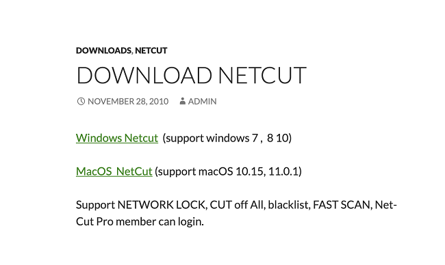 download netcut for windows 7