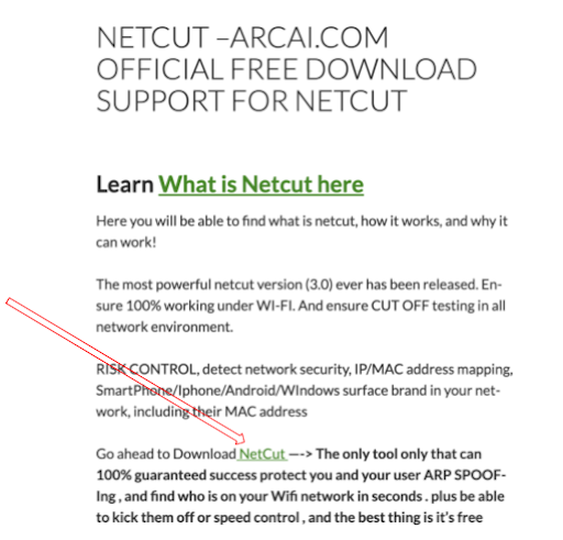 is netcut safe