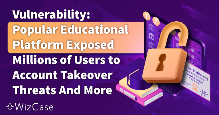 Vulnerability: Est. Millions of Users of Popular Educational Platform Exposed to Account Takeover Threats And More