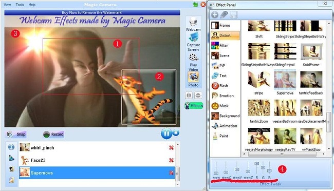 Magic Camera Dashboard