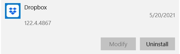 uninstall dropbox uninstall dropbox