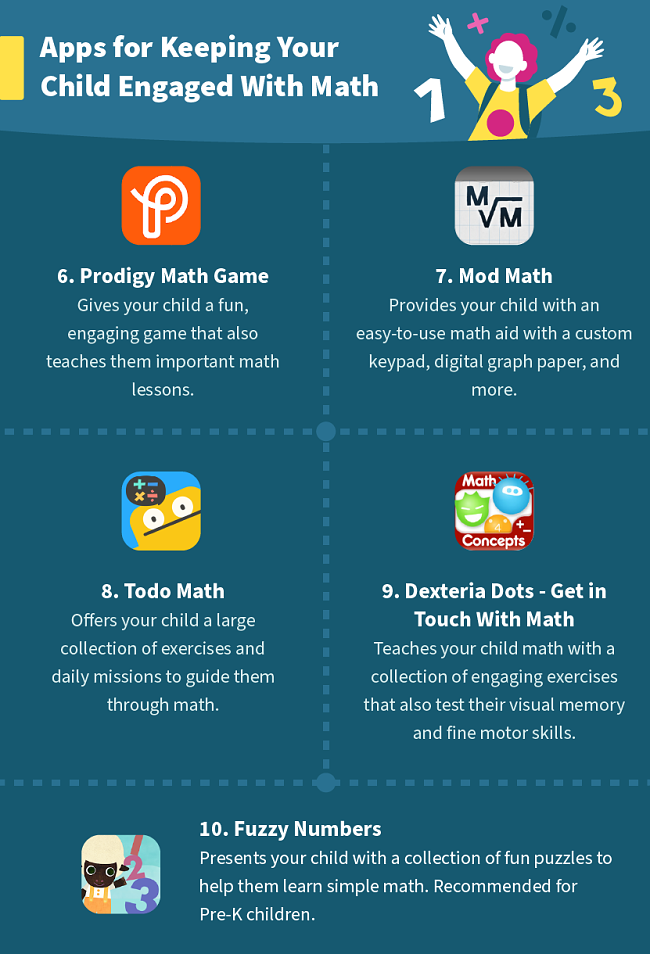 Apps for Keeping Your Child Engaged With Math