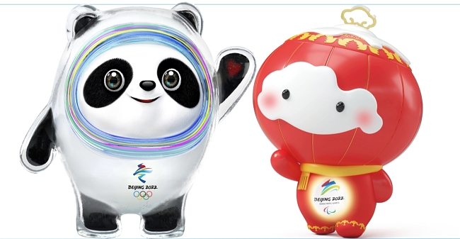 Las mascotas de los Juegos Olímpicos y Paralímpicos de Pekín 2022