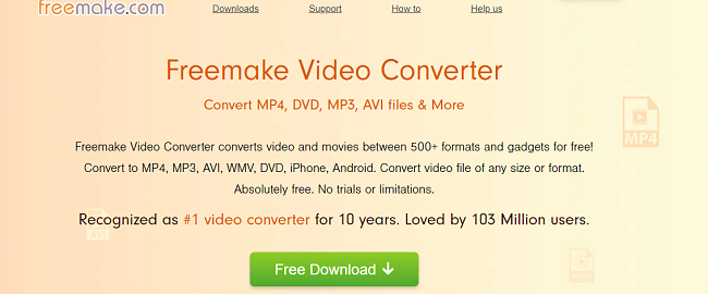 Download Freemake Video Converter