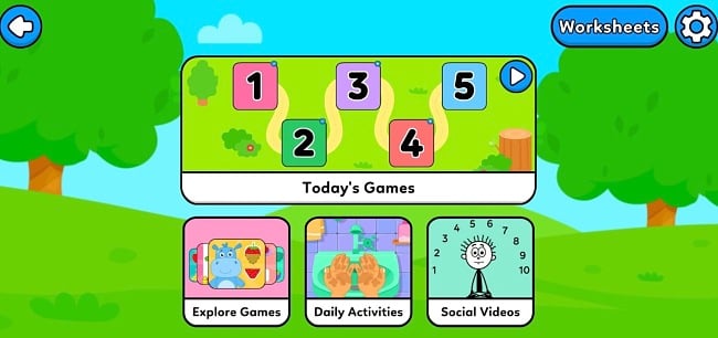 Screenshot of the AutiSpark: Games for Kids with Autism app