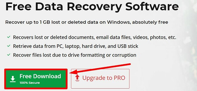 does stellar data recovery recover downloads