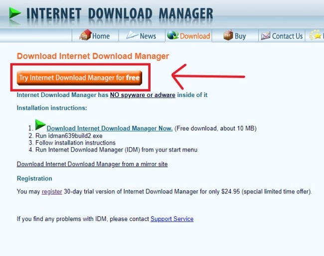 Free Download Manager - download everything from the internet