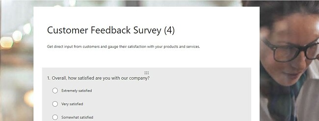 Create custom Survey