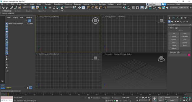 3DS Max application