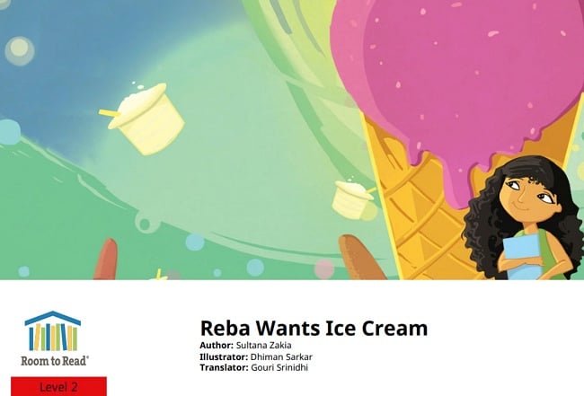 Reba Wants Ice Cream by Sultana Zakia