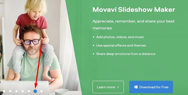 Movavi Slideshow maker