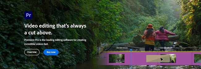 Premiere Pro banner'ı