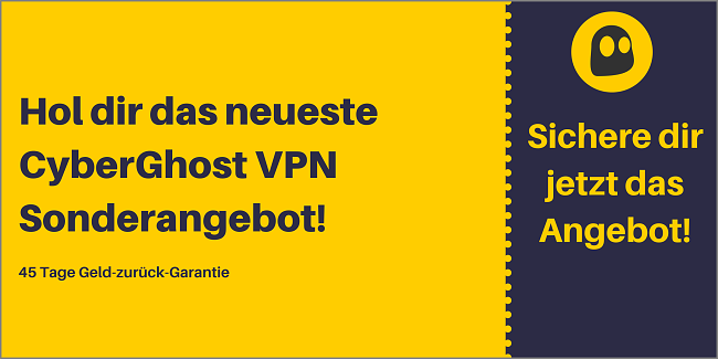 CyberGhost VPN-Rabatkupon