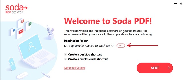 Soda PDF installation