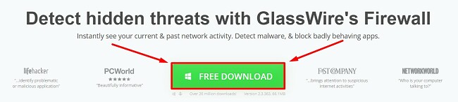 Download Glasswire for free