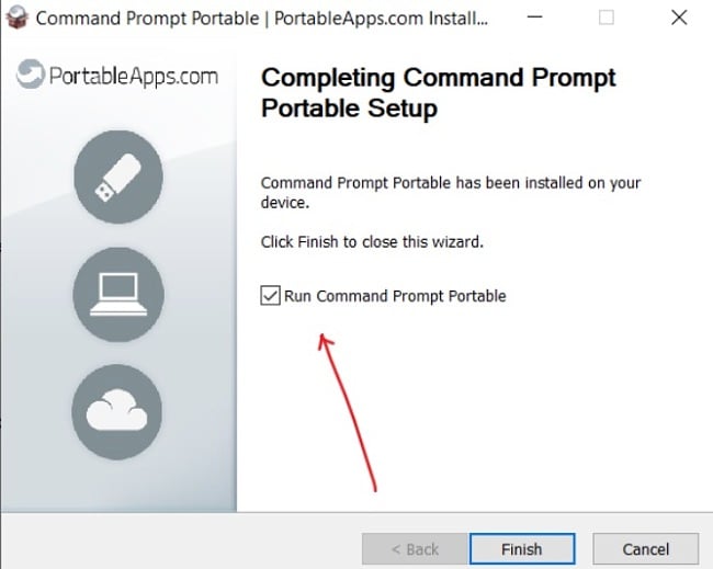 Command Prompt Portable setup windows