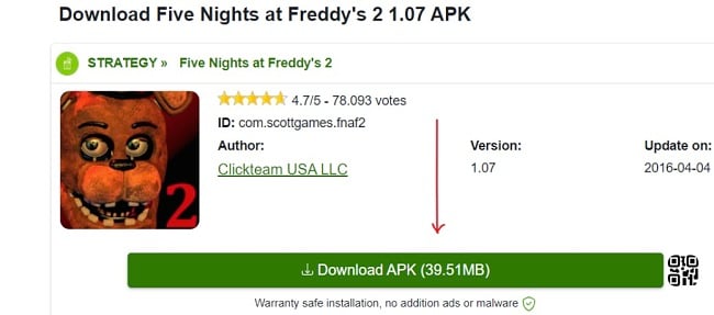 Five Nights at Freddys 2 PC Game Free Download