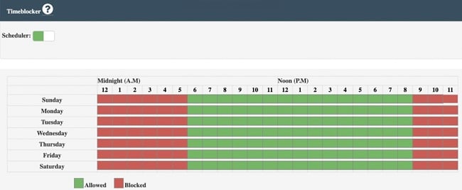 Netsanity time blocker