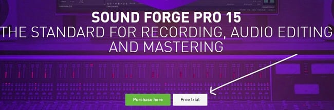 Magix Sound Forge Pro 15 download button