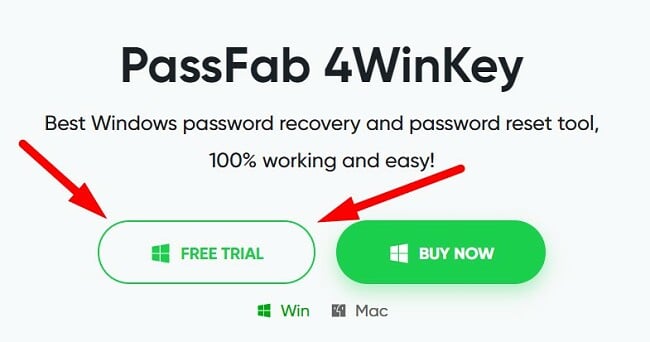 Download Free Trial PassFab