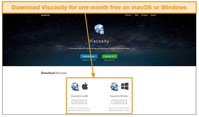 viscosity vpn china