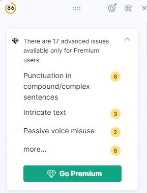 Grammmarly detection