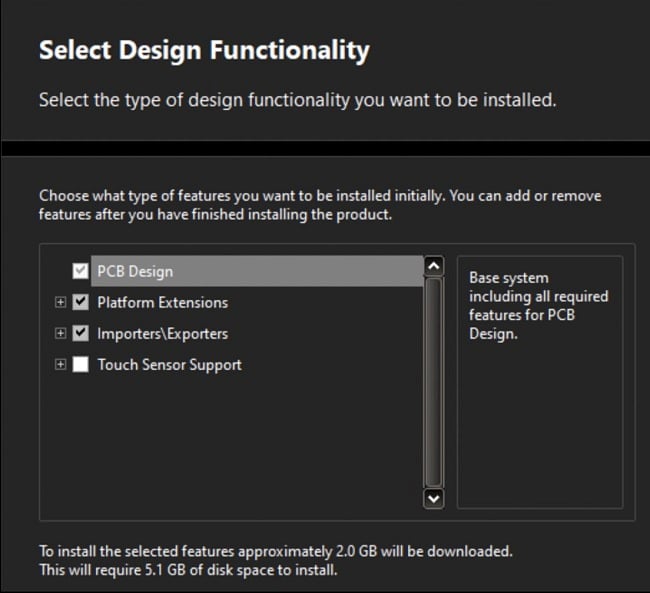 Altium Designer functionality screenshot