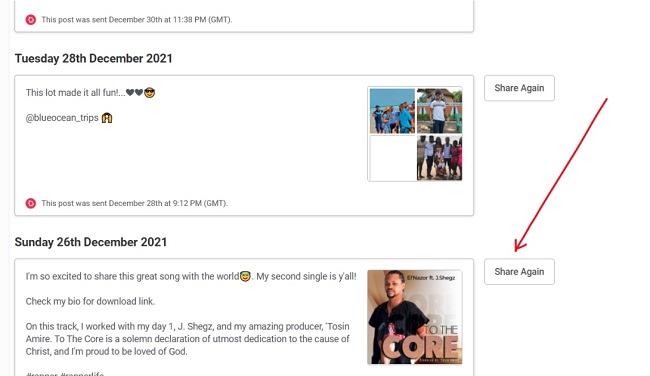 Buffer social media marketing strategy screenshot