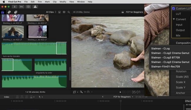 final cut pro editing software free download