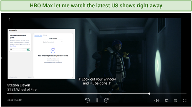McAfee Total Protection이 차단 해제 hbo max