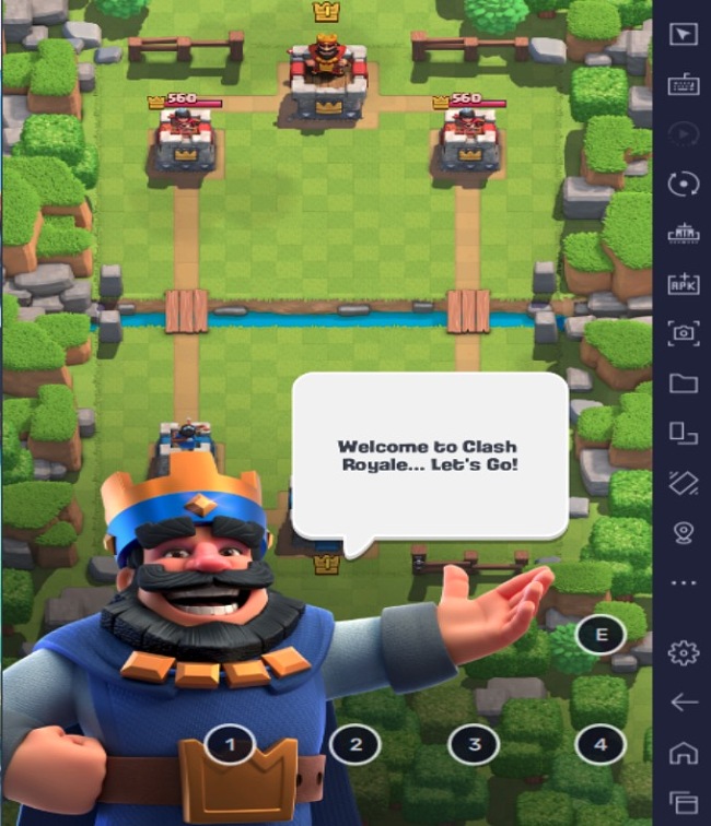 Screenshot von Clash Royale im Spiel