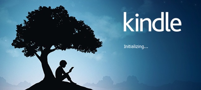 Kindle installation process screenshot