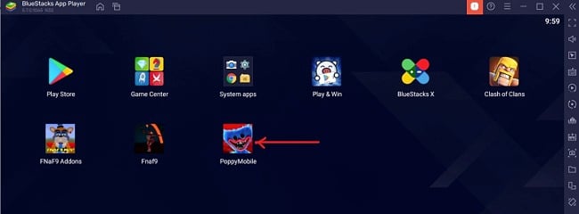 Captură de ecran cu pictograma Poppy Playtime