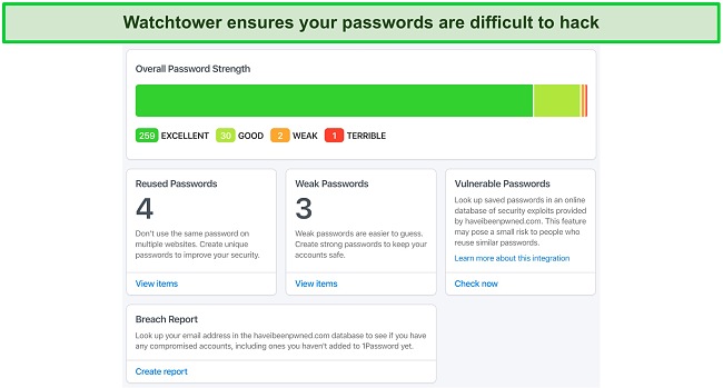 Screenshot of 1Password's Secret Key account login page