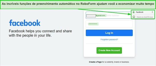 Recursos de preenchimento automático do RoboForm - Melhores gerenciadores de senhas para famílias