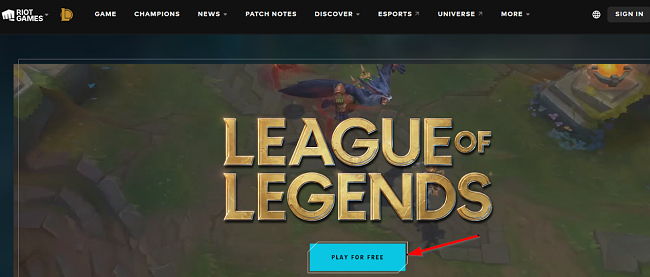 Download League of Legends 8.18 for Windows 