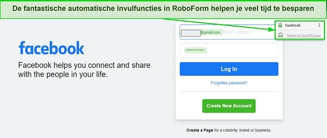 Beste gezinswachtwoordbeheerders: RoboForm automatische invulfunctie
