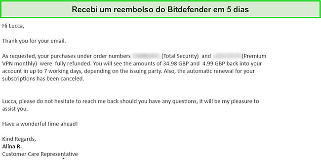 Captura de tela do Fórum da Comunidade do Bitdefender.