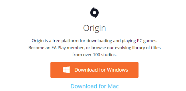 origin platform download