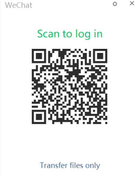 Wechat scan