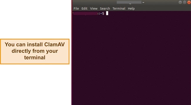 Screenshot showing clean Ubuntu terminal