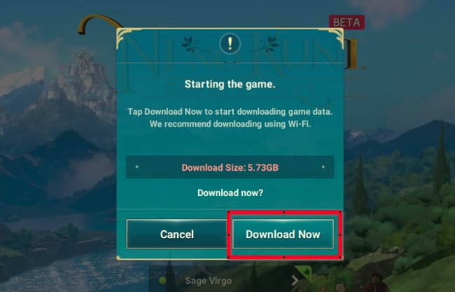 Ni no Kuni: Cross Worlds download game data screenshot