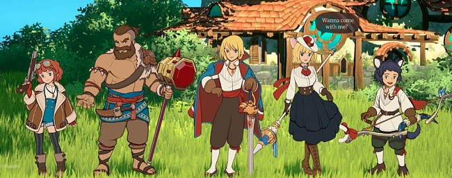 Ni No Kuni: Cross Worlds oversigtsskærmbillede