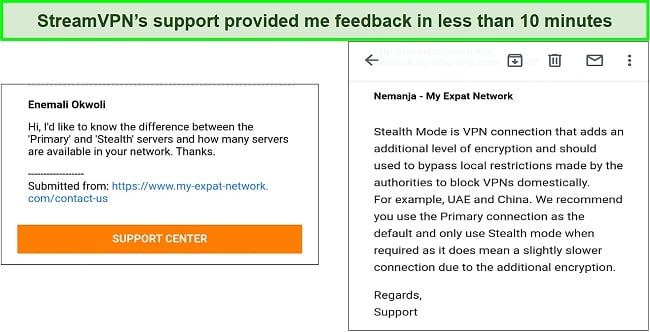 Screenshot of My Expat's customer supportScreenshot of My Expat's customer supportav