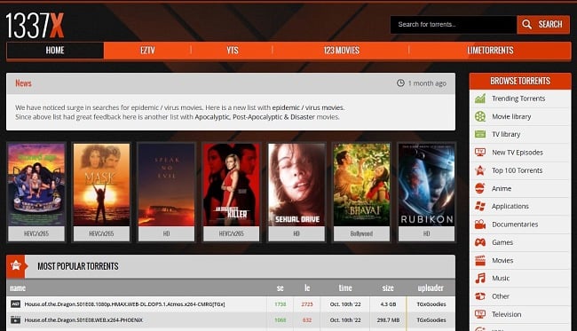 1337x Site Opener APK for Android Download