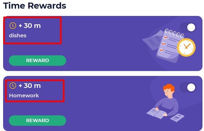 kidslox rewards