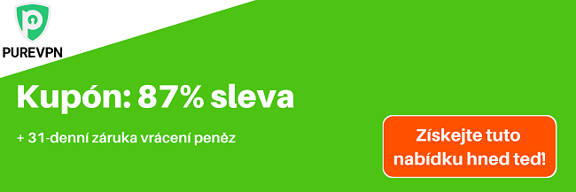 Kupón PureVPN platný pro Černý pátek