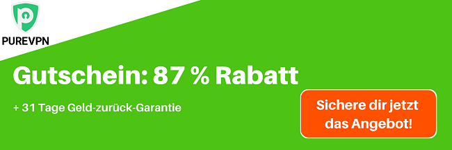 PureVPN-Gutschein gültig für Black Friday
